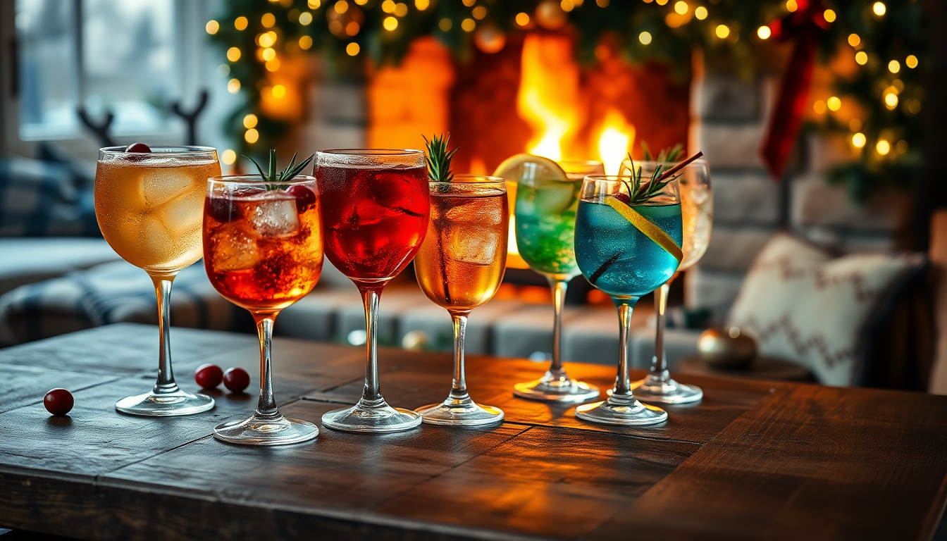 Holiday Cocktail Recipes: Festive Drinks for Your Winter Celebrations